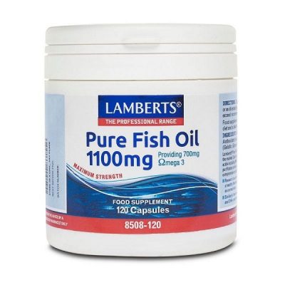 Lamberts Pure Fish Oil 1100mg EPA 120Caps