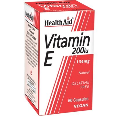 Health Aid Vitamin E 200IU 60Caps