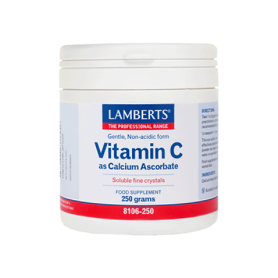 Lamberts Vitamin C as Calcium Ascorbate 250g