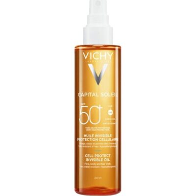 Vichy Capital Soleil Cell Protect Invisible Oil Αόρατο Λάδι SPF50+